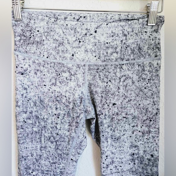 Lululemon Women's Gray Speckled Wunder Under 7/8 Leggings size 6 - Picture 6 of 12